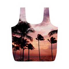 Palm Trees Full Print Recycle Bag (m)