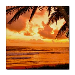 Sunset Beauty Tile Coaster