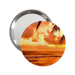 Sunset Beauty 2 25  Handbag Mirrors by LW323