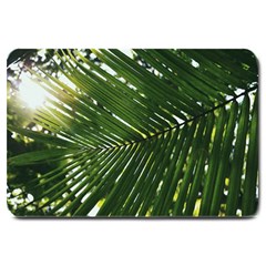 Relaxing Palms Large Doormat  by LW323