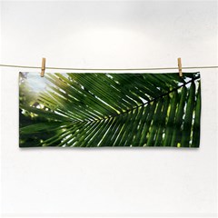 Relaxing Palms Hand Towel by LW323