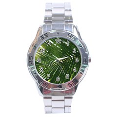 Relaxing Palms Stainless Steel Analogue Watch by LW323