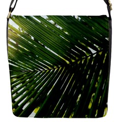 Relaxing Palms Flap Closure Messenger Bag (s) by LW323