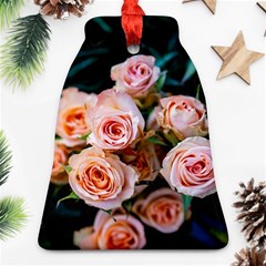 Sweet Roses Bell Ornament (two Sides) by LW323