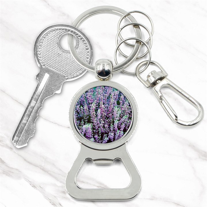 Lavender Love Bottle Opener Key Chain