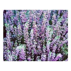 Lavender Love Double Sided Flano Blanket (large)  by LW323