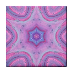 Cotton Candy Tile Coaster by LW323