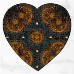 Midnight Romance Jigsaw Puzzle (heart) by LW323