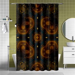 Midnight Romance Shower Curtain 48  X 72  (small) by LW323