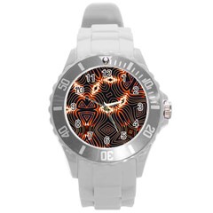 Fun In The Sun Round Plastic Sport Watch (l) by LW323