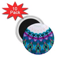 Peacock 1 75  Magnets (10 Pack)  by LW323