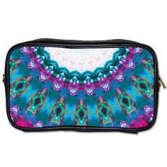 Peacock Toiletries Bag (two Sides) by LW323