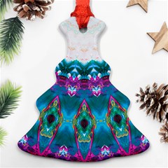 Peacock Christmas Tree Ornament (two Sides) by LW323