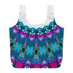 Peacock Full Print Recycle Bag (l) by LW323