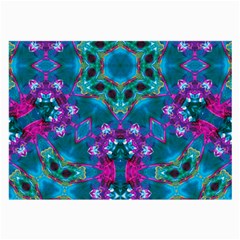 Peacock2 Large Glasses Cloth (2 Sides) by LW323