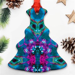 Peacock2 Ornament (christmas Tree)  by LW323