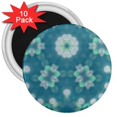 Softpetals 3  Magnets (10 Pack)  by LW323