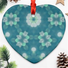 Softpetals Heart Ornament (two Sides) by LW323