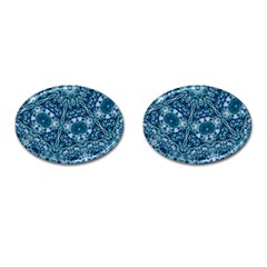 Blue Heavens Cufflinks (oval) by LW323