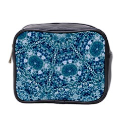 Blue Heavens Mini Toiletries Bag (two Sides) by LW323