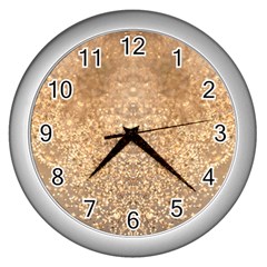 Sparkle Wall Clock (silver) by LW323