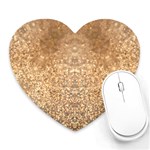 Sparkle Heart Mousepads Front