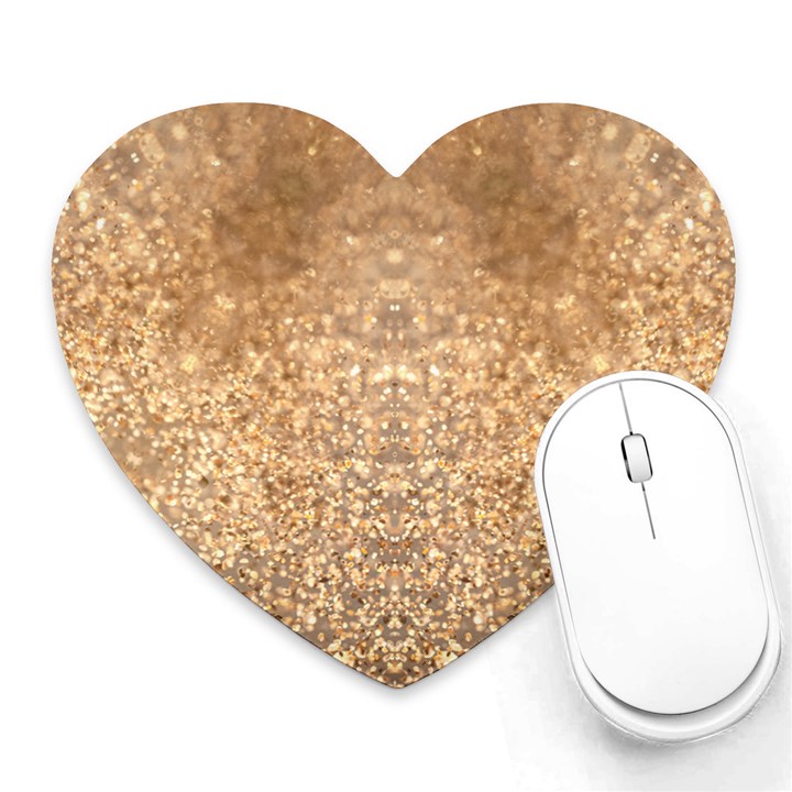 Sparkle Heart Mousepads