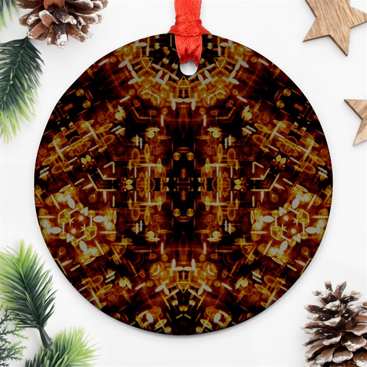 Gloryplace Round Ornament (Two Sides)