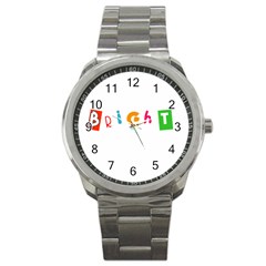 Bright Colorful Simple Artistic Vivid Unique Sport Metal Watch