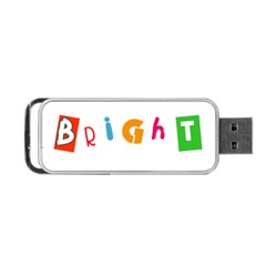 Bright Colorful Simple Artistic Vivid Unique Portable Usb Flash (two Sides) by oddybuddystore