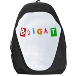 bright colorful simple artistic vivid unique Backpack Bag Front