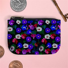 Watercolor Flowers  Bindweed  Liana Mini Coin Purse by SychEva