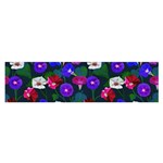 Watercolor Flowers  Bindweed  Liana Satin Scarf (Oblong) Front