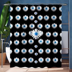 Festive Flowers For The Perfect Day In Peace Shower Curtain 60  X 72  (medium)  by pepitasart