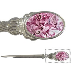 Dusty pink marbling Letter Opener