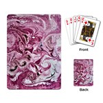 Dusty pink marbling Playing Cards Single Design (Rectangle) Back