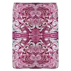 Pink Marbling Symmetry Removable Flap Cover (l) by kaleidomarblingart