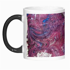 Violet Feathers Morph Mugs by kaleidomarblingart