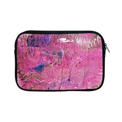 Pink Feathers Apple Ipad Mini Zipper Cases by kaleidomarblingart