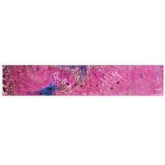 Pink Feathers Large Flano Scarf 