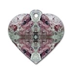 Pebbles Repeats IV Dog Tag Heart (Two Sides) Front