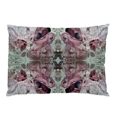 Pebbles Repeats Iv Pillow Case by kaleidomarblingart