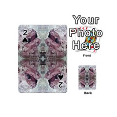 Pebbles Repeats Iv Playing Cards 54 Designs (mini) by kaleidomarblingart