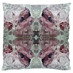 Pebbles Repeats Iv Large Flano Cushion Case (one Side) by kaleidomarblingart