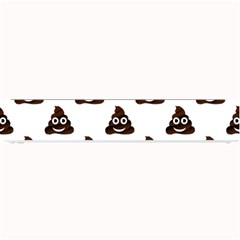 Happy Poo Pattern, Funny Emoji, Emoticon Theme, Vector Small Bar Mats by Casemiro