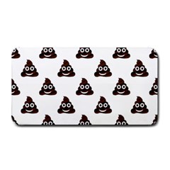 Happy Poo Pattern, Funny Emoji, Emoticon Theme, Vector Medium Bar Mats by Casemiro