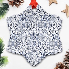 Pretty Porcelain Ornament (snowflake) by MRNStudios