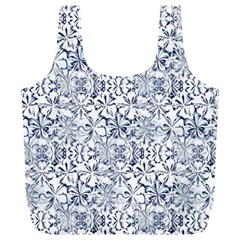 Pretty Porcelain Full Print Recycle Bag (xl) by MRNStudios