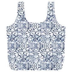 Pretty Porcelain Full Print Recycle Bag (xxl) by MRNStudios