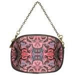 Pink arabesque IV Chain Purse (Two Sides) Front